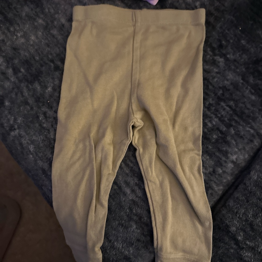 Cloud Island Tan Leggings Comfortable Cotton Blend